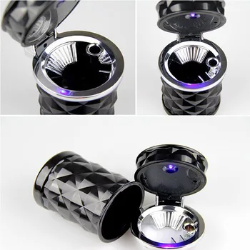 Car Accessories Portable LED Light Car Ashtray Universal Cigarette Cylinder Holder Car Styling
Car Accessories Portable LED Light Car Ashtray Universal Cigarette Cylinder Holder Car Styling