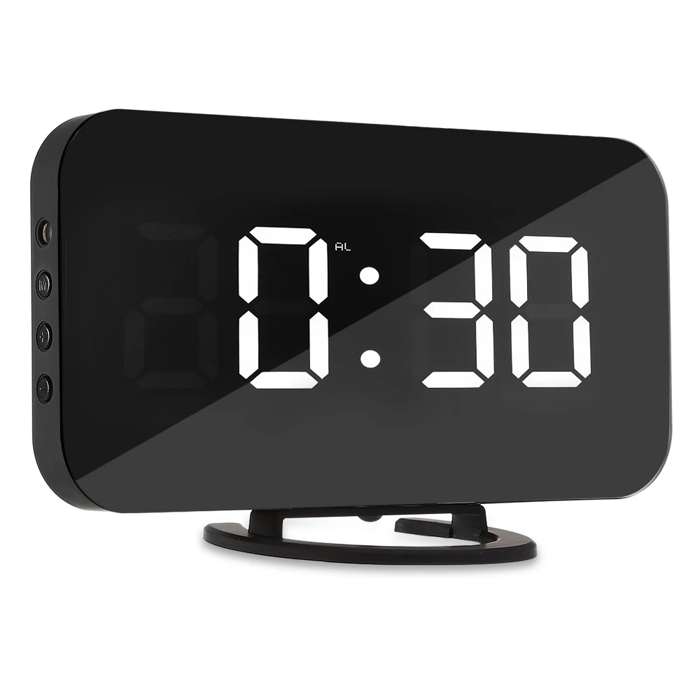 LED Digital Alarm Table Clock Brightness Adjustable For Home Office Hotel Light Sensor USB Modern Digital Clock
LED Digital Alarm Table Clock Brightness Adjustable For Home Office Hotel Light Sensor USB Modern Digital Clock