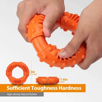 Papipet Dog Toys for Aggressive Chewers Large Breed, Natural Rubber Dog Chew Toy for Medium Large Dogs to Dental Care Training
Papipet Dog Toys for Aggressive Chewers Large Breed, Natural Rubber Dog Chew Toy for Medium Large Dogs to Dental Care Training