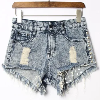 Womens Shorts 80s Vintage Tassel Rivet Ripped Loose High Waisted Short Jeans Summer Hip Hop Punk Sexy Woman Denim Shorts Bottoms
Womens Shorts 80s Vintage Tassel Rivet Ripped Loose High Waisted Short Jeans Summer Hip Hop Punk Sexy Woman Denim Shorts Bottoms