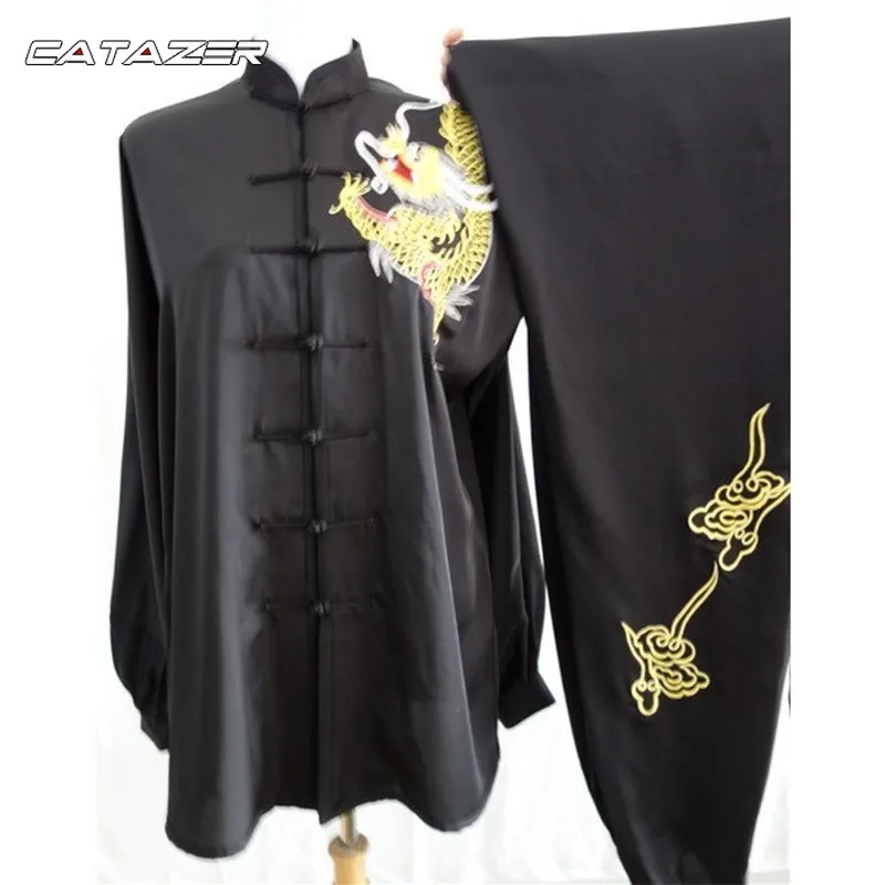 

High Quality Embroidery Tai Chi Uniform Wudang Taoist Kung Fu Suit Wing Chun Clothes Custom Tailor Need Your Measurements