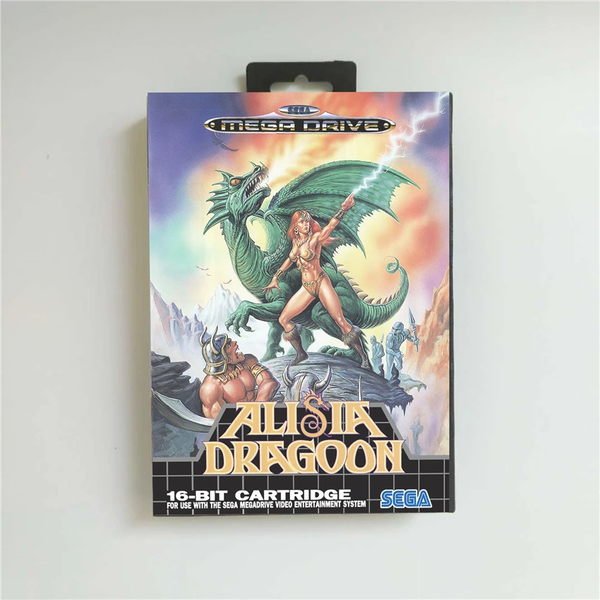 Alisia Dragoon - EUR Cover With Retail Box 16 Bit MD Game Card for Sega Megadrive Genesis Video Game Console
Alisia Dragoon - EUR Cover With Retail Box 16 Bit MD Game Card for Sega Megadrive Genesis Video Game Console