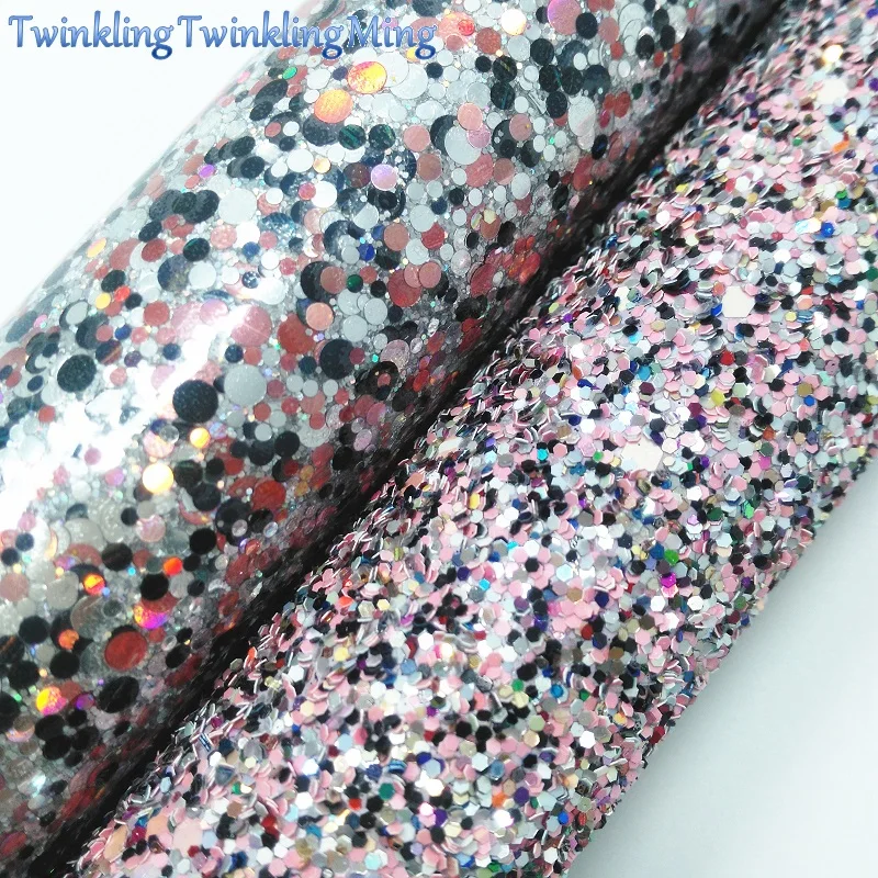 Mixed Purple and Black Glitter Fabric, Faux Leather Fabric, Synthetic Leather Sheets For Bow A4 8"x11" Twinkling Ming XM280
Mixed Purple and Black Glitter Fabric, Faux Leather Fabric, Synthetic Leather Sheets For Bow A4 8"x11" Twinkling Ming XM280