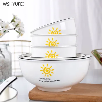 Ceramic tableware bowl dish soup bowl spoon set household rice bowl salad fruit tableware wedding banquet event kitchen supplies
Ceramic tableware bowl dish soup bowl spoon set household rice bowl salad fruit tableware wedding banquet event kitchen supplies