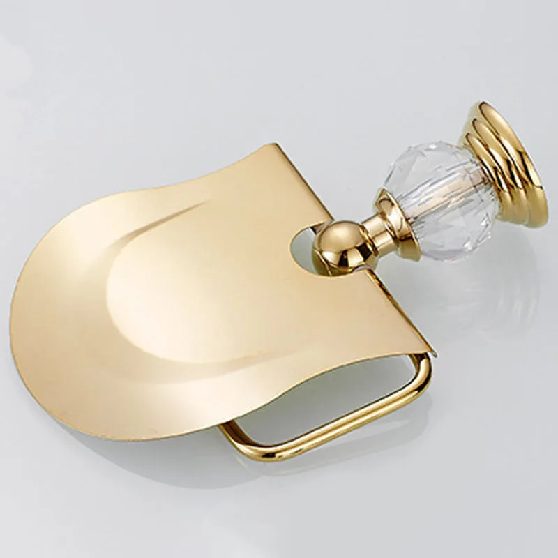 Luxury Zirconium Gold Solid Brass Toilet Paper Holder Polished Towel Bar Artificial Crystal Round Base Towel Ring Bathroom Acces
Luxury Zirconium Gold Solid Brass Toilet Paper Holder Polished Towel Bar Artificial Crystal Round Base Towel Ring Bathroom Acces