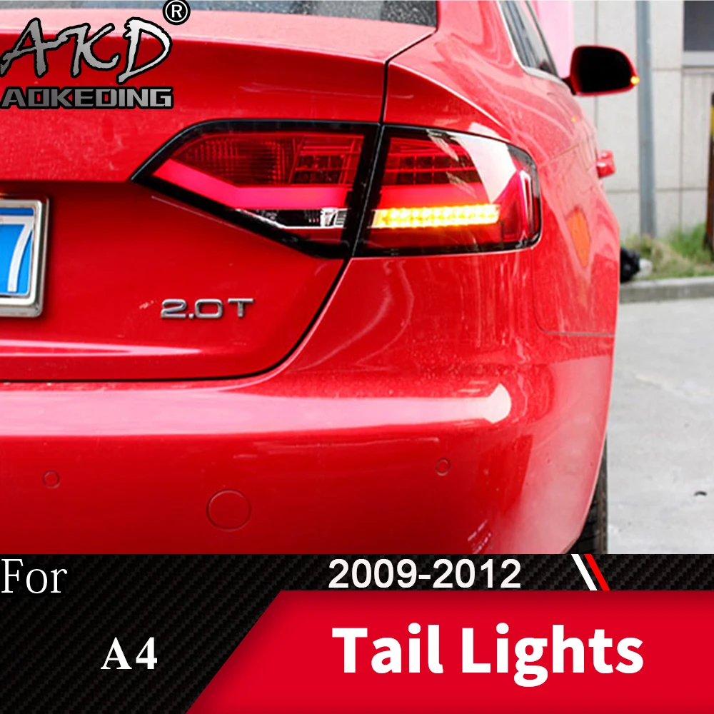 Tail Lamp For Car Audi A4 B8 2009-2012 A4L LED Tail Lights Fog Lights Daytime Running Lights DRL Tuning Cars Car Accessories 
Tail Lamp For Car Audi A4 B8 2009-2012 A4L LED Tail Lights Fog Lights Daytime Running Lights DRL Tuning Cars Car Accessories