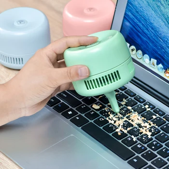 Portable USB Desktop Debris Keyboard Cleanup Wireless Handheld Mini Vacuum Cleaner Small Size Clean Scraps Machine
Portable USB Desktop Debris Keyboard Cleanup Wireless Handheld Mini Vacuum Cleaner Small Size Clean Scraps Machine