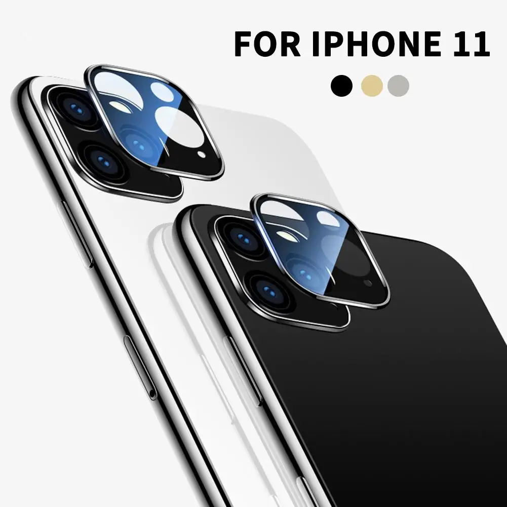 Metal Anti-fingerprint Tempered Glass Phone Camera Lens Protective Cover Metal Ring Case Cover Bumper for iPhone 11 Pro Max
Metal Anti-fingerprint Tempered Glass Phone Camera Lens Protective Cover Metal Ring Case Cover Bumper for iPhone 11 Pro Max