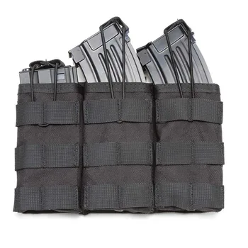 Tactical Molle Magazine Pouch 1000D Triple Bullet Holder Drawstring Open Bag Ammo Holster Pouch for Hunting Vest Belt Backpack
Tactical Molle Magazine Pouch 1000D Triple Bullet Holder Drawstring Open Bag Ammo Holster Pouch for Hunting Vest Belt Backpack