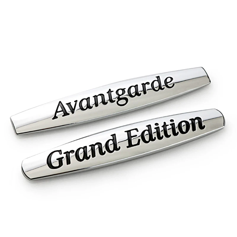1Pcs 3D Metal grand edition avantgrde Car Side Fender Rear Trunk Emblem Badge Sticker Decals for Mercedes-Benz,Car decorations
1Pcs 3D Metal grand edition avantgrde Car Side Fender Rear Trunk Emblem Badge Sticker Decals for Mercedes-Benz,Car decorations
