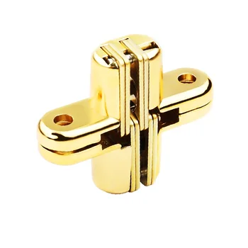 35mm Gold Color Hidden Cross Hinges Invisible Concealed Dining Table/Door/Window Hinge Connector 0~180°For Furniture Hardware
35mm Gold Color Hidden Cross Hinges Invisible Concealed Dining Table/Door/Window Hinge Connector 0~180°For Furniture Hardware