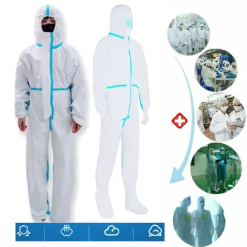 new arrival hazmat suit Disposable Waterproof Oil-Resistant Protective Coverall Spray Painting Suit batas desechables #35
new arrival hazmat suit Disposable Waterproof Oil-Resistant Protective Coverall Spray Painting Suit batas desechables #35