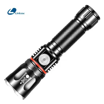 T6 LED Powerful Magnet Flashlight Aluminum Alloy 3 Modes Zoom Led Torch IPX4 Life Waterproof USB Recahrgeable 18650 Battery Lamp
T6 LED Powerful Magnet Flashlight Aluminum Alloy 3 Modes Zoom Led Torch IPX4 Life Waterproof USB Recahrgeable 18650 Battery Lamp