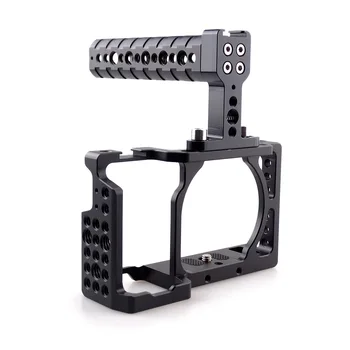 MAGICRIG DSLR Camera Cage with Handle for Sony A6400/A6000/A6300/A6500 to Mount Microphone Monitor Flash
MAGICRIG DSLR Camera Cage with Handle for Sony A6400/A6000/A6300/A6500 to Mount Microphone Monitor Flash
