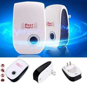 Rodent Control Indoor Cockroach Mosquito Insect Killer Ultrasonic Pest Repeller EU/US/UK Plug Electronic Mosquito Repellent
Rodent Control Indoor Cockroach Mosquito Insect Killer Ultrasonic Pest Repeller EU/US/UK Plug Electronic Mosquito Repellent