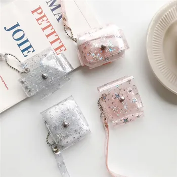 For AirPod 2 Case Transparent Clear Cute Star Soft TPU Earphone Pouch Bag Cases For Apple Airpods Pro Case Cute Cover Funda
For AirPod 2 Case Transparent Clear Cute Star Soft TPU Earphone Pouch Bag Cases For Apple Airpods Pro Case Cute Cover Funda