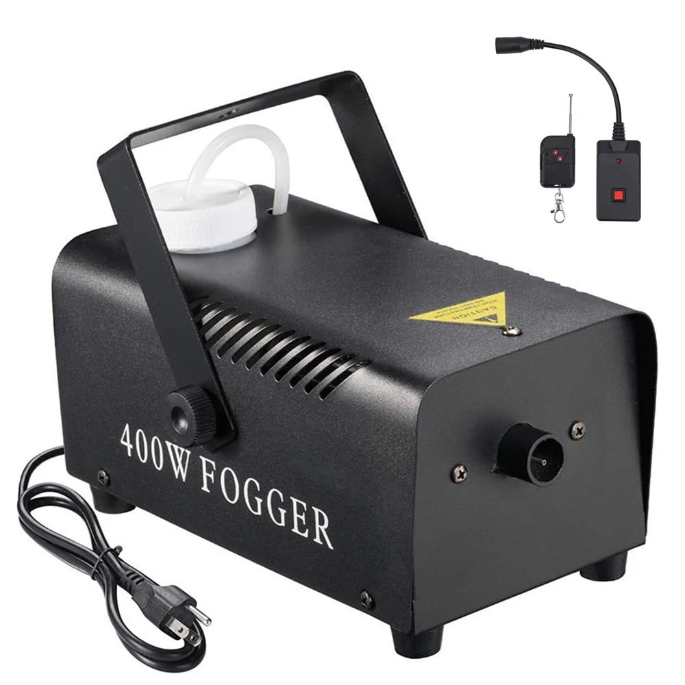 Fog Machine, Wired and Wirelss Remote Control Fog Machine for Wedding Party Show and Stage Effect Lighting, 400W Smoke Machine
Fog Machine, Wired and Wirelss Remote Control Fog Machine for Wedding Party Show and Stage Effect Lighting, 400W Smoke Machine