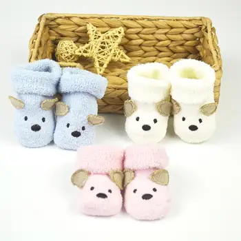 Cute Newborn Baby Shoes Unisex Baby Boy Girl Cute Bear Crib Warm Shoes Out Toddler Shoes And Socks
Cute Newborn Baby Shoes Unisex Baby Boy Girl Cute Bear Crib Warm Shoes Out Toddler Shoes And Socks