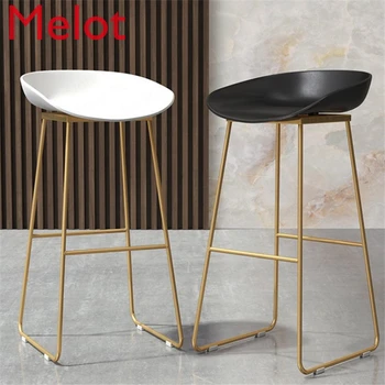 75cm Nordic bar chair coffee milk tea lounge chair simple bar stool designer wrought iron gold high chair padded bar chair
75cm Nordic bar chair coffee milk tea lounge chair simple bar stool designer wrought iron gold high chair padded bar chair