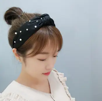 2019 New Hairband Headband for Women Fashion Simple Striped Loose Version Pearl Hair Band Pattern Print Hair Accessories 
2019 New Hairband Headband for Women Fashion Simple Striped Loose Version Pearl Hair Band Pattern Print Hair Accessories