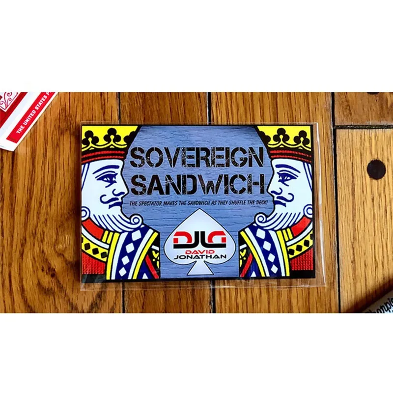 Sovereign Sandwich by David Jonathan (Gimmick and Online Instruction) Card Magic Tricks Illusions Close up Magia Magician Fun
Sovereign Sandwich by David Jonathan (Gimmick and Online Instruction) Card Magic Tricks Illusions Close up Magia Magician Fun