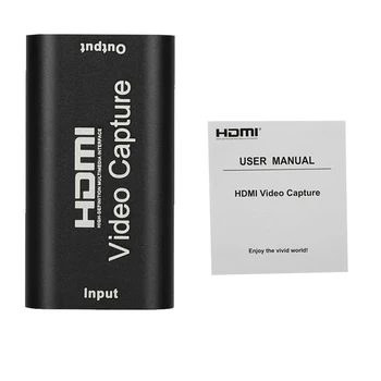 Audio Universal Metal Plug And Play HD 1080P HDMI To USB 2.0 Computer Components Teaching Home Office Portable Video Card
Audio Universal Metal Plug And Play HD 1080P HDMI To USB 2.0 Computer Components Teaching Home Office Portable Video Card