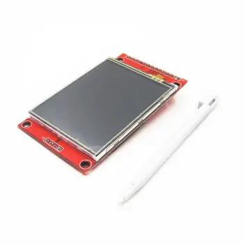 2.4" 240x320 SPI TFT LCD Serial Port Module PCB Adapter Micro SD Card ILI9341 LCD Display White LED for Arduino
2.4" 240x320 SPI TFT LCD Serial Port Module PCB Adapter Micro SD Card ILI9341 LCD Display White LED for Arduino