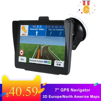 Newest 7"HD GPS Navigation System 8G Voice Guidance and Directional Speed Limit Alerts with 3D Europe/North Americe Maps
Newest 7"HD GPS Navigation System 8G Voice Guidance and Directional Speed Limit Alerts with 3D Europe/North Americe Maps