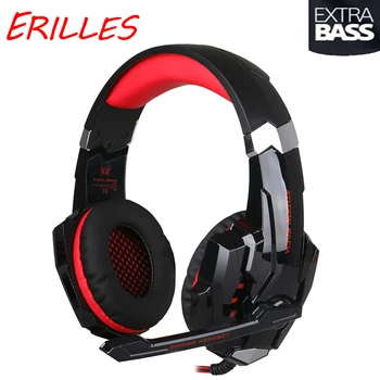 G9000 Surround Sound Gaming Headset Deep Bass Stereo Headset with Microphone LED Light for PS4 Mobile Notebook PC PC Players
G9000 Surround Sound Gaming Headset Deep Bass Stereo Headset with Microphone LED Light for PS4 Mobile Notebook PC PC Players