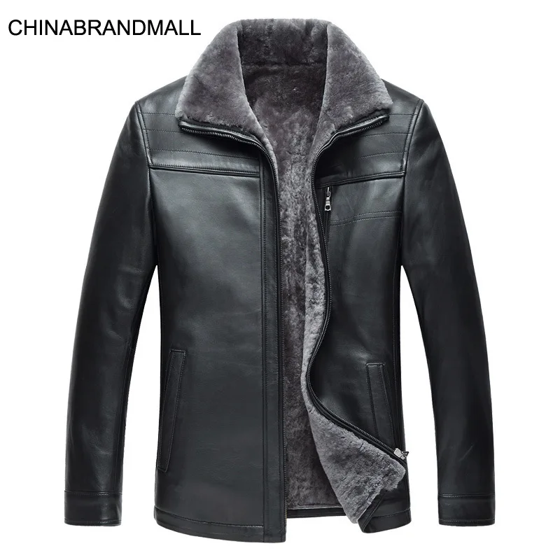 Men Winter Sheep Leather True Leather Jacket Fat Man Plus Fat Plus Size Fur One Piece Genuine Leather Coat Super
Men Winter Sheep Leather True Leather Jacket Fat Man Plus Fat Plus Size Fur One Piece Genuine Leather Coat Super