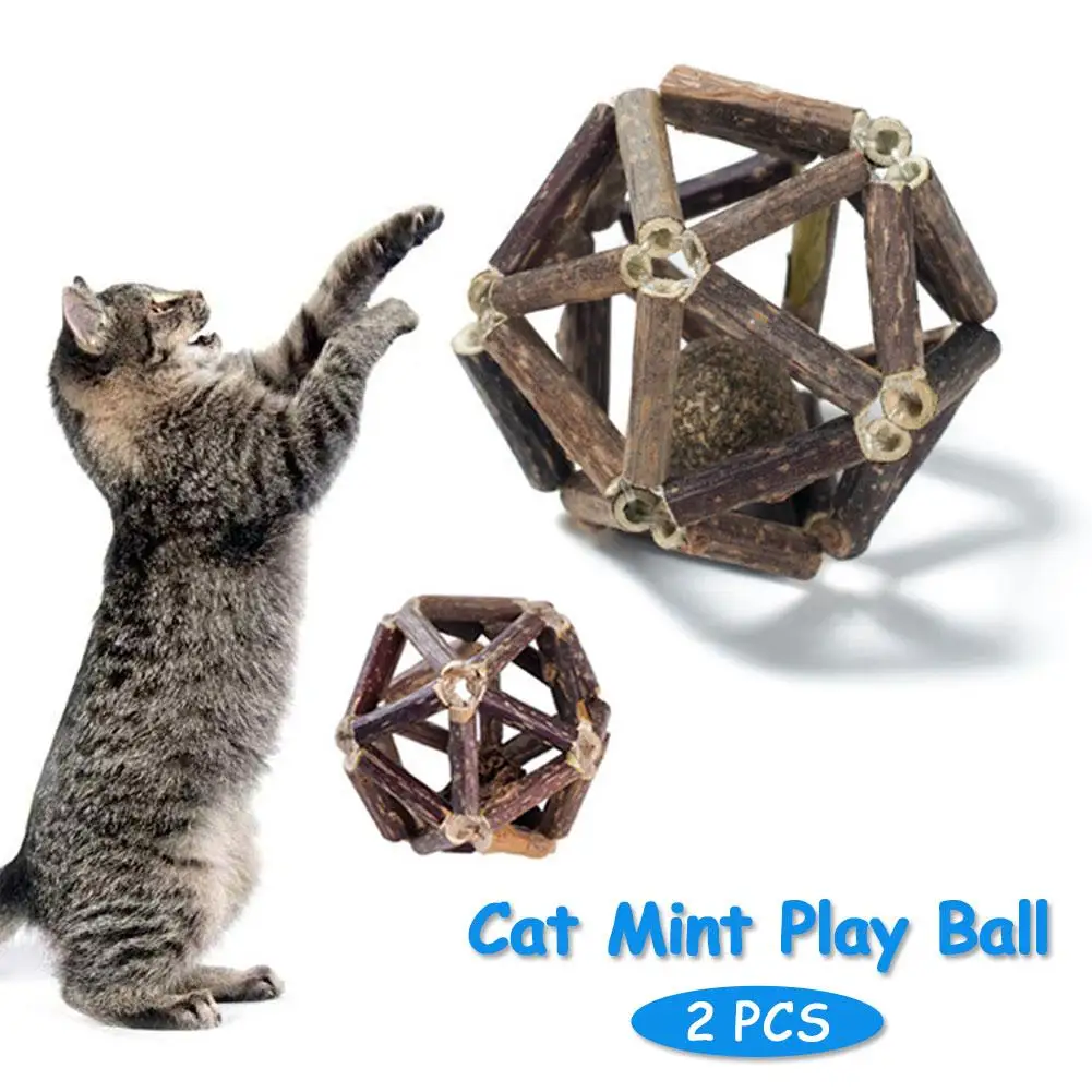 2PCS Cat Mint Play Ball Catnip Ball Handmade Woven Wooden Scorpion Cat Sports Toys Pet Exercise Stress-relieving Supplies
2PCS Cat Mint Play Ball Catnip Ball Handmade Woven Wooden Scorpion Cat Sports Toys Pet Exercise Stress-relieving Supplies