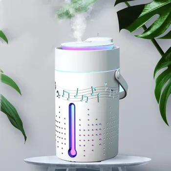 Bluetooth Speaker Humidifier USB Aroma Essential Oil Diffuser With 7 Color Changing LED Lights Home Ultrasonic air Humidifier
Bluetooth Speaker Humidifier USB Aroma Essential Oil Diffuser With 7 Color Changing LED Lights Home Ultrasonic air Humidifier