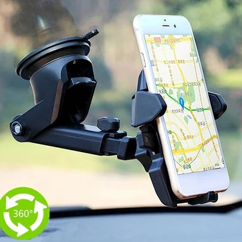 360 Degrees Universal Smartphone Car Mount Holder Adjustable Phone Mounting Suction Cup Holder
360 Degrees Universal Smartphone Car Mount Holder Adjustable Phone Mounting Suction Cup Holder