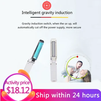 Portable UVC Sterilization Stick Disinfection Rod Personal Care Traveling Sterilizer UV Sanitizer Light Cold Cathode UV Lamp 
Portable UVC Sterilization Stick Disinfection Rod Personal Care Traveling Sterilizer UV Sanitizer Light Cold Cathode UV Lamp