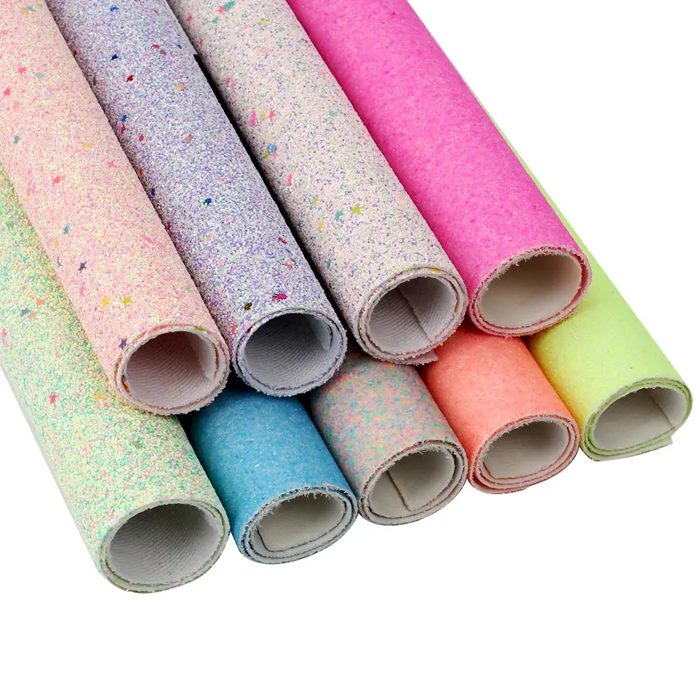 JOJO BOWS 22*30cm 1pc Solid Glitter Synthetic Leather Fabric DIY Handmade Materials Home Decoration Shoes Bags Hairbows Supplies
JOJO BOWS 22*30cm 1pc Solid Glitter Synthetic Leather Fabric DIY Handmade Materials Home Decoration Shoes Bags Hairbows Supplies