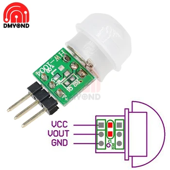 DC 12V AM312 Mini Infrared Human Sensor Module Mini IR Pyroelectric Infrared PIR Motion Human Sensor Automatic Detector Module
DC 12V AM312 Mini Infrared Human Sensor Module Mini IR Pyroelectric Infrared PIR Motion Human Sensor Automatic Detector Module