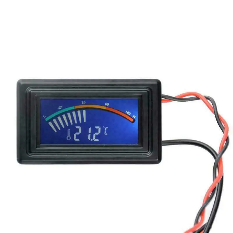 60CM Cable Pointer Digital Thermometer Meter Gauge G1/4 Thread Sensor+Water Thermometer for PC Computer Water Cooling 45x25 mm
60CM Cable Pointer Digital Thermometer Meter Gauge G1/4 Thread Sensor+Water Thermometer for PC Computer Water Cooling 45x25 mm