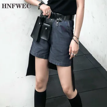 2019 New Spring Summer High Waist Black Split Joint Loose Irregular Knee Length Pants Women Trousers Fashion Tide E594 
2019 New Spring Summer High Waist Black Split Joint Loose Irregular Knee Length Pants Women Trousers Fashion Tide E594
