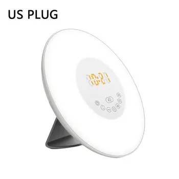 Colorful LED Electronic Alarm Clock Simulated Sunrise And Sunset Nature Wake-Up Sleep Music Colorful Night Light
Colorful LED Electronic Alarm Clock Simulated Sunrise And Sunset Nature Wake-Up Sleep Music Colorful Night Light