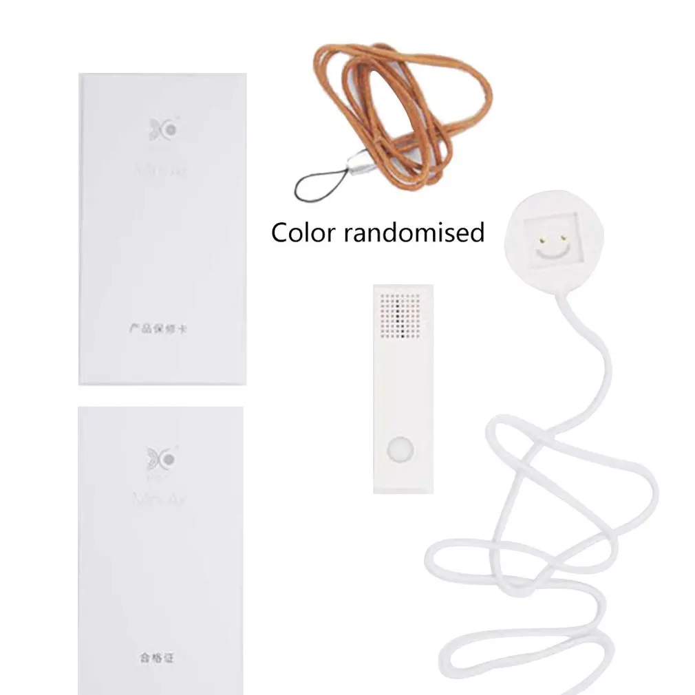 Personal Lanyard Portable Anion Air Purifier Sterilizer Formaldehyde Haze Purifier Air Cleaner Air Ionizer
Personal Lanyard Portable Anion Air Purifier Sterilizer Formaldehyde Haze Purifier Air Cleaner Air Ionizer