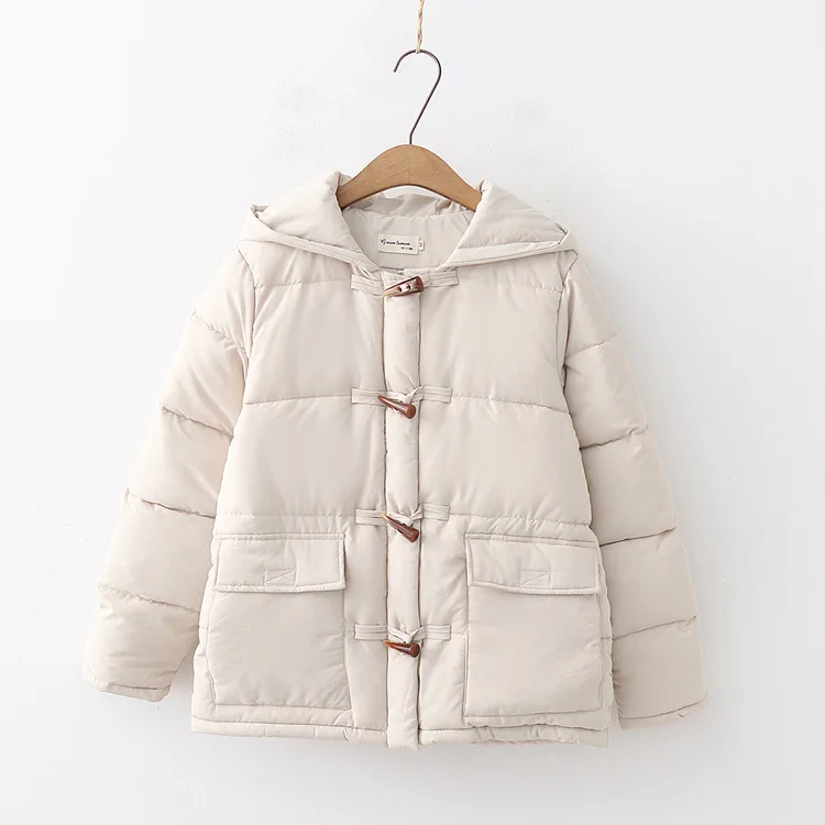 Japanese-style Mori Girl Line New Style down Jacket Cotton-padded Clothes Toggle Padded Slimming Loose-Fit Cotton-padded Clothes
Japanese-style Mori Girl Line New Style down Jacket Cotton-padded Clothes Toggle Padded Slimming Loose-Fit Cotton-padded Clothes
