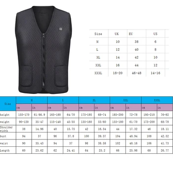 Hot Electric USB Heated Warm Vest Men Women Heating Coat Jacket Clothing for Winter Motorcycle Travelling Skiing Hiking Vest
Hot Electric USB Heated Warm Vest Men Women Heating Coat Jacket Clothing for Winter Motorcycle Travelling Skiing Hiking Vest
