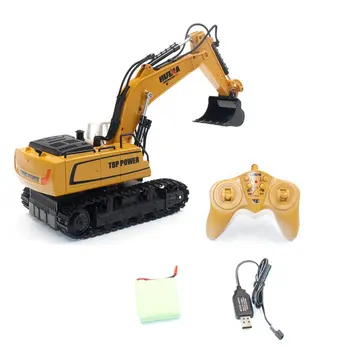 1/16 9CH RC Excavator Truck Engineering Construction Car Remote Control Vehicle with 350° rotation Light 
1/16 9CH RC Excavator Truck Engineering Construction Car Remote Control Vehicle with 350° rotation Light