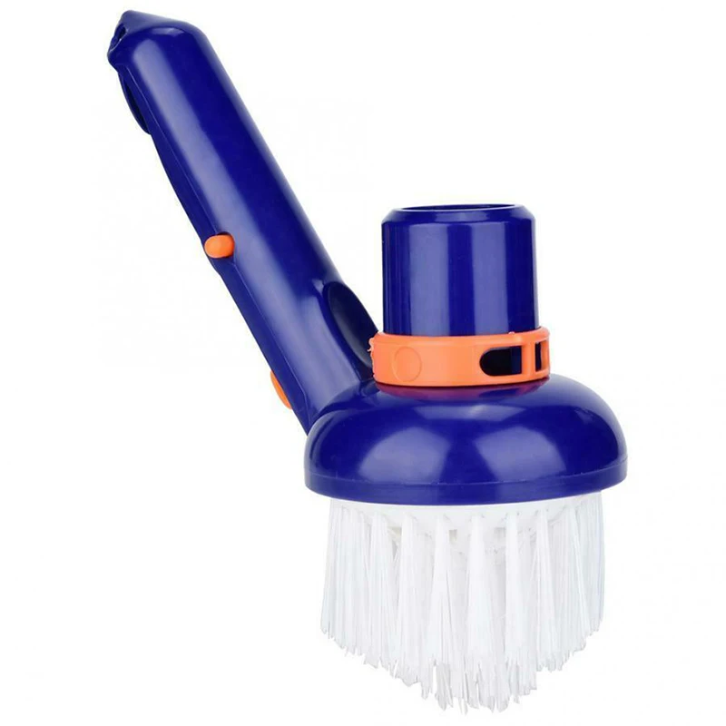 

Swimming Pool Corner Vacuum Brush Best for Above Ground Inground Swimming Pools Spas Hot Tubs Fine Nylon Bristles YS-BU