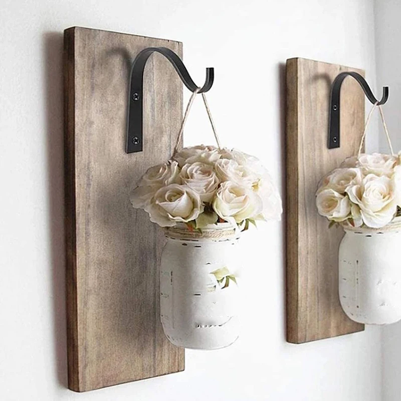 NEW-10 Hanging Basket Bracket Hooks Iron Wall Hanging Hooks Curved Up Plant Hook for Hanging Bird Feeders, Lanterns
NEW-10 Hanging Basket Bracket Hooks Iron Wall Hanging Hooks Curved Up Plant Hook for Hanging Bird Feeders, Lanterns