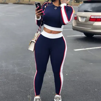 New Women 2Pcs Set Sexy Women Sports Set Sleeve Crop Top Pants Outfit Workout Gym Fitness Athletic Workout Clothes Tracksuit
New Women 2Pcs Set Sexy Women Sports Set Sleeve Crop Top Pants Outfit Workout Gym Fitness Athletic Workout Clothes Tracksuit