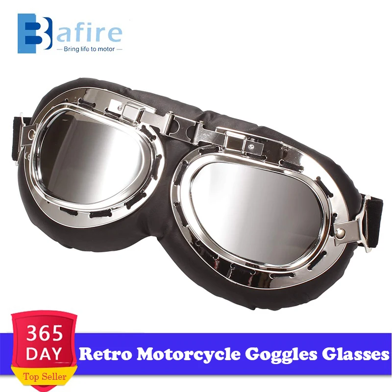 Retro Motorcycle Goggles Glasses Vintage Moto Classic Goggles For Harley Pilot Steampunk Atv Bike Copper Helmet Sport Glasses 
Retro Motorcycle Goggles Glasses Vintage Moto Classic Goggles For Harley Pilot Steampunk Atv Bike Copper Helmet Sport Glasses