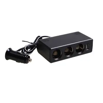 Car 24V to 12V Converter Truck Pressure Reducer Car One Minute Three Cigarette Lighter One For Three Double USB Car Charger
Car 24V to 12V Converter Truck Pressure Reducer Car One Minute Three Cigarette Lighter One For Three Double USB Car Charger