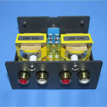 Input and output 10-15mA signal current measured frequency response 5Hz-65KHz -0.5db super inductance 10K: 10K permalloy
Input and output 10-15mA signal current measured frequency response 5Hz-65KHz -0.5db super inductance 10K: 10K permalloy