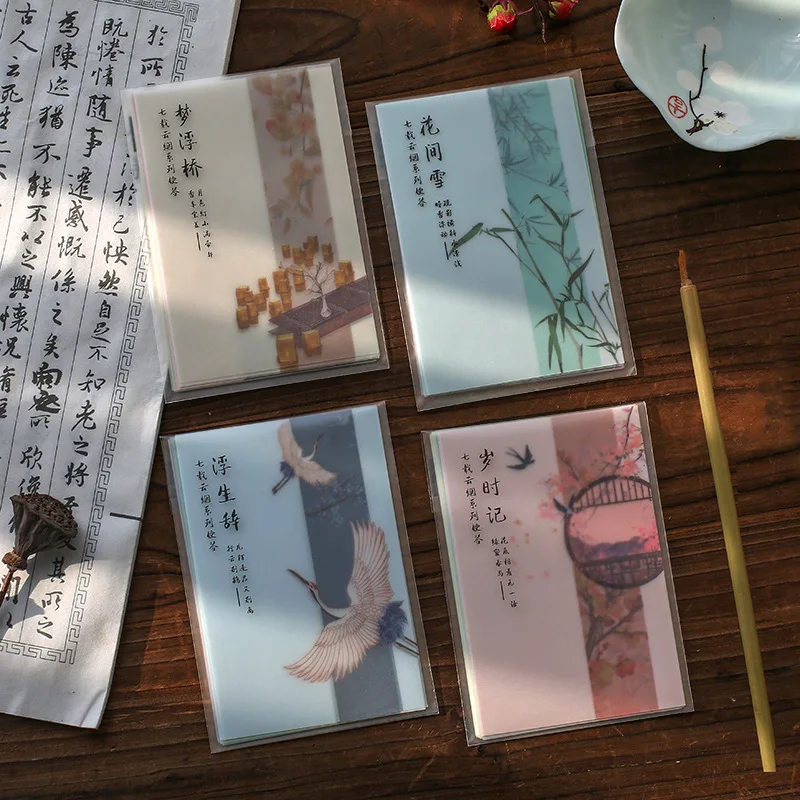 Paper Mister Sulfuric Acid Paper Notepad VII Contains Yunyan Series 4-Creative Antique Style Message Notepad Notepad Paper 30 Sh
Paper Mister Sulfuric Acid Paper Notepad VII Contains Yunyan Series 4-Creative Antique Style Message Notepad Notepad Paper 30 Sh
